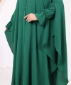 Tunik, Pantolon ve Abaya Üçlü Takım 8663 Zümrüt