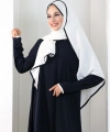 Tunik Şal ve Pantolon Üçlü Takım 8030 Lacivert
