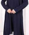 Tunik Şal ve Pantolon Üçlü Takım 8030 Lacivert