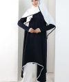 Tunik Şal ve Pantolon Üçlü Takım 8030 Lacivert
