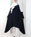 Tunik Şal ve Pantolon Üçlü Takım 8030 Lacivert