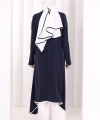 Tunik Şal ve Pantolon Üçlü Takım 8030 Lacivert