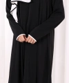 Tunik Şal ve Pantolon Üçlü Takım 8030 Siyah