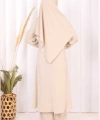 Umre Dubai Tunik Pantolon Takım ŞAL HEDİYE  8003 Taş