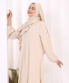 Umre Dubai Tunik Pantolon Takım ŞAL HEDİYE  8003 Taş