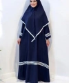 Umre  Elbise ŞAL HEDİYE 6036 Lacivert