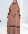 Umre  Elbise ŞAL HEDİYE 6036 Taba