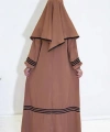 Umre  Elbise ŞAL HEDİYE 6036 Taba
