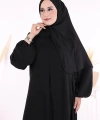 Verevli Tunik, Pantolon Takım Şal  HEDİYE   3937 Siyah