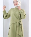 Yandan Bağlamalı İkili Takım 8019 Haki