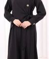 Yandan Bağlamalı İkili Takım 8019 Siyah