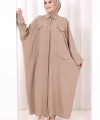 Yarasakol Elbise 7071 Vizon