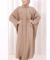 Yarasakol Elbise 7071 Vizon