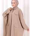 Yarasakol Elbise 7071 Vizon