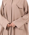 Yarasakol Elbise 7071 Vizon