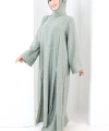 Yırtmaçlı Tunik Üçlü Takım 8035 Haki
