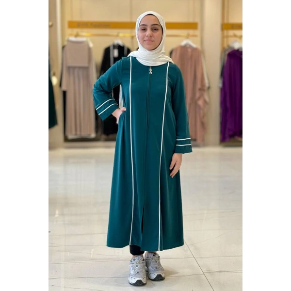 1201 Biyeli Çocuk Feracesi Zümrüt