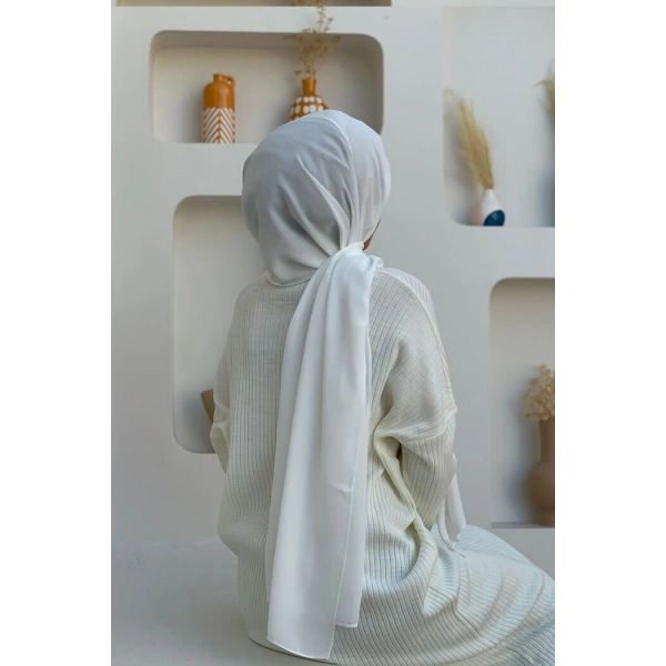 2019 Şifon Şal Ekru