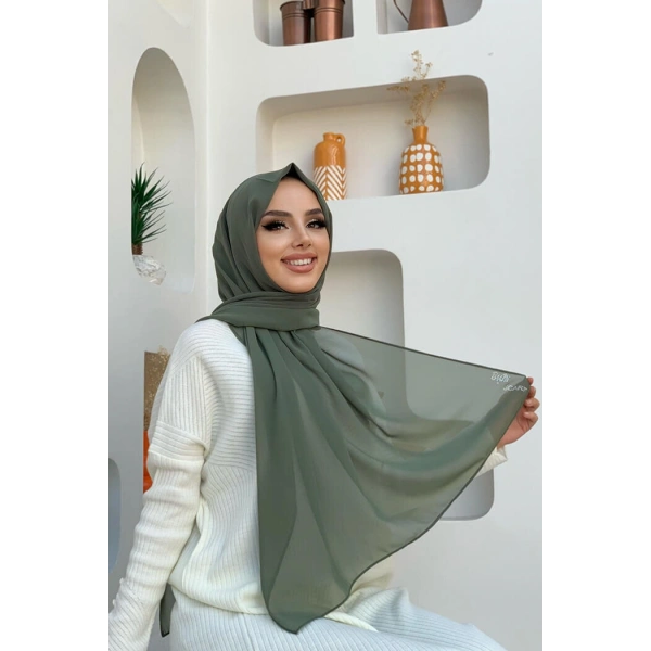 2019 Şifon Şal Mint
