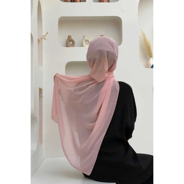 2019 Şifon Şal Pudra