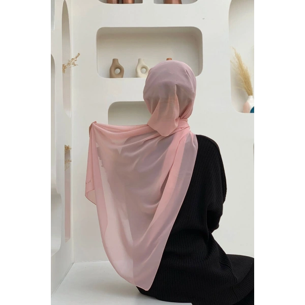 2019 Şifon Şal Pudra