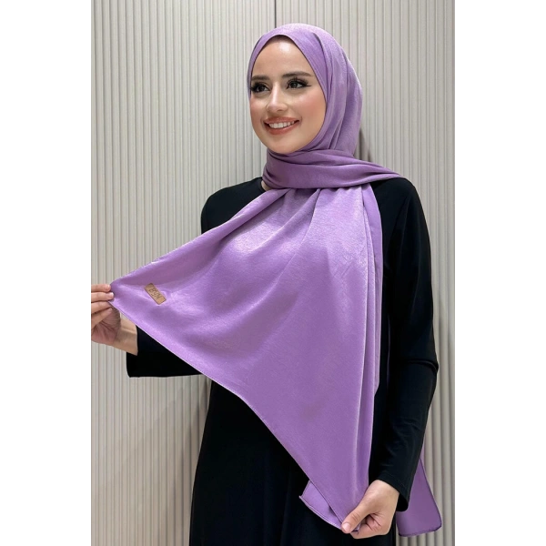 2070 Pamuk Bambu Şal Lila