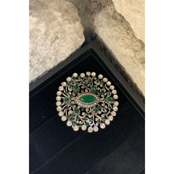 4014 Bronş Zümrüt-Gümüş