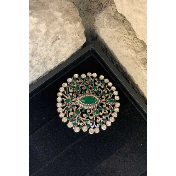 4014 Bronş Zümrüt-Gümüş
