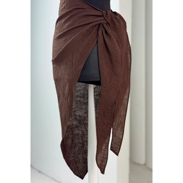6097-3 Fular Kahverengi