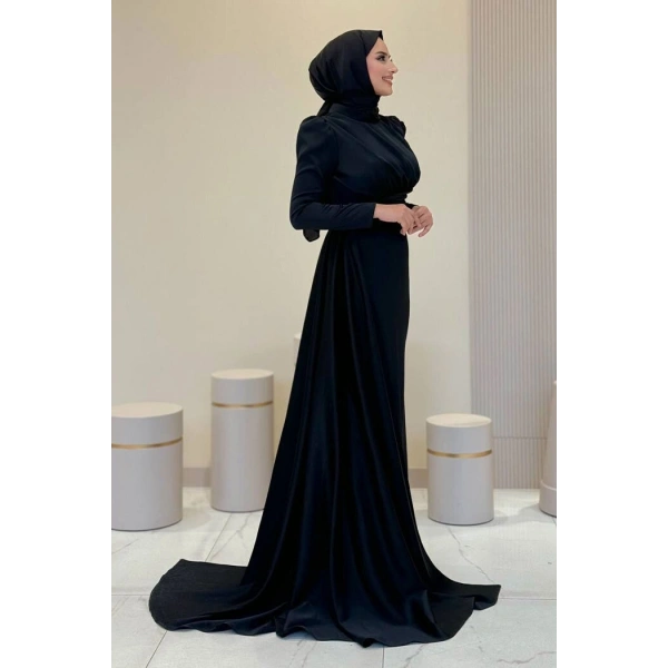 7036 Abiye Siyah