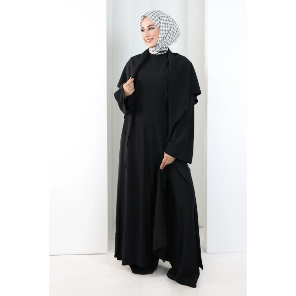 Bağlama Detay Takım 8707 Siyah