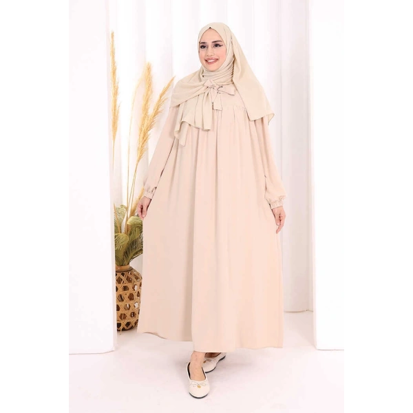 Bebekli Anne Elbisesi 3896 Taş