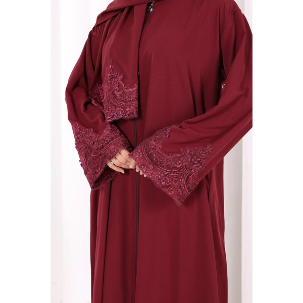 Dantelli Namaz Feracesi 6093 Mürdüm
