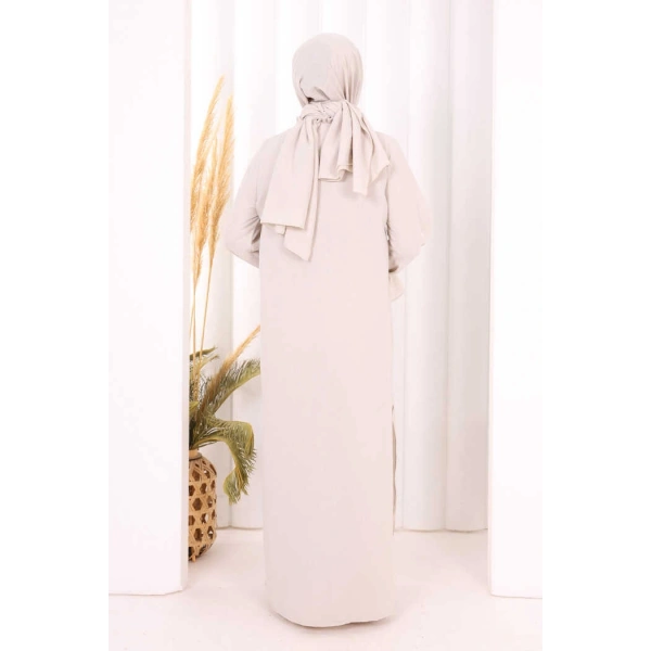 Düğme Detay Tunik Pantolon Takım ŞAL HEDİYELİ! 8023 Taş