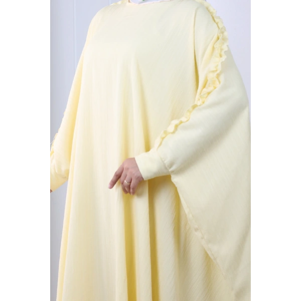 Fırfırlı Yarasakol Takım 8706 Sarı