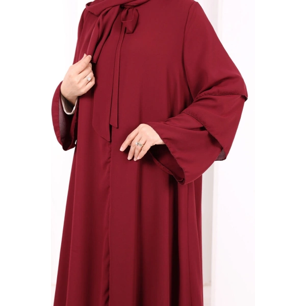 Hac Umre Ferace ŞAL HEDİYE   7052 Bordo