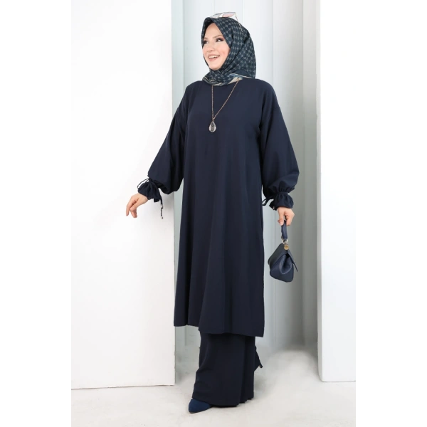 İkili Pantolonlu Takım 8029 Lacivert