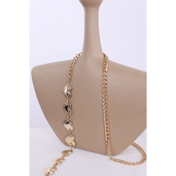 Kalpli Zincir Kemer 9106 Gold
