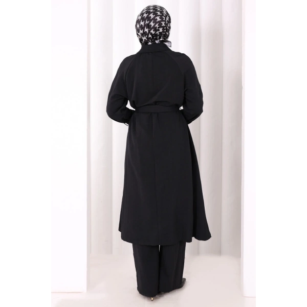 Kap Pantolonlu Takım 7074 Siyah