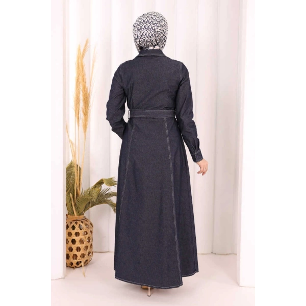 Kot Elbise 7061 Lacivert