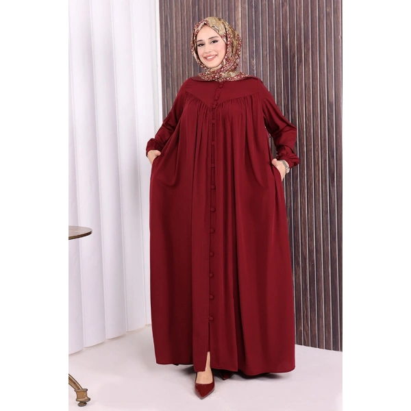Robalı Britli Ferace 6022 Bordo