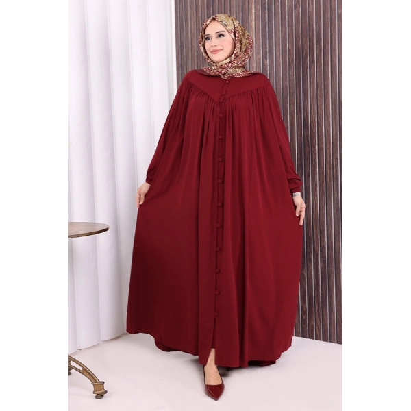 Robalı Britli Ferace 6022 Bordo