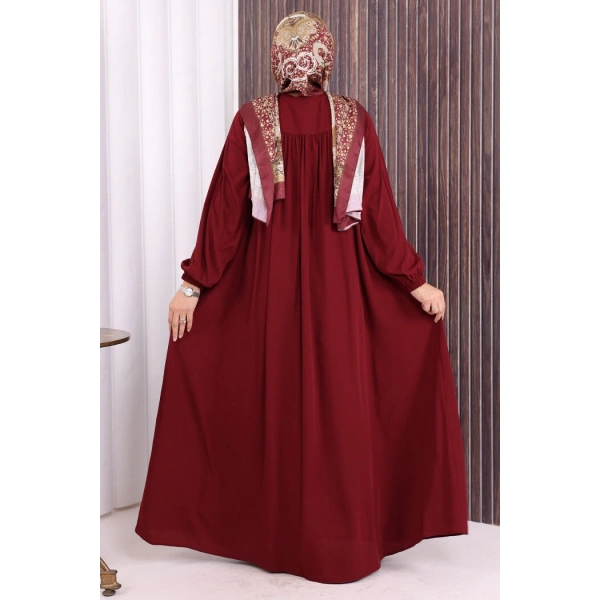 Robalı Britli Ferace 6022 Bordo