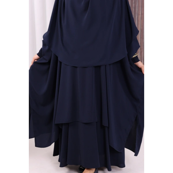 Sufleli Cilbab 6024 Lacivert