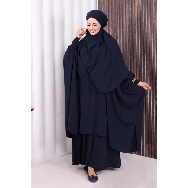 Sufleli Cilbab 6024 Lacivert