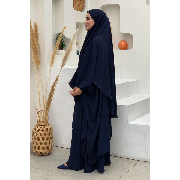 Sufleli Cilbab 6024 Lacivert