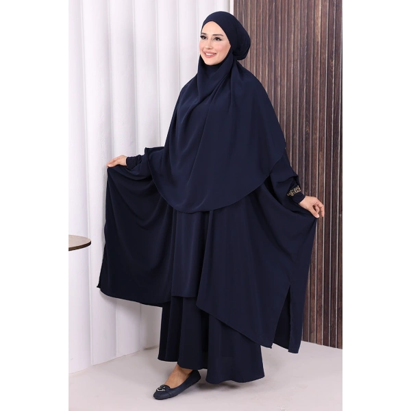 Sufleli Cilbab 6024 Lacivert