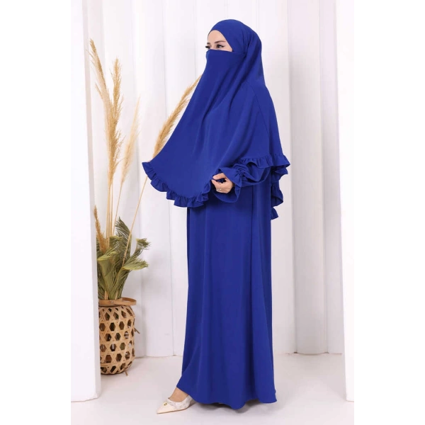 Sufleli Namaz Elbisesi 6034 Saks