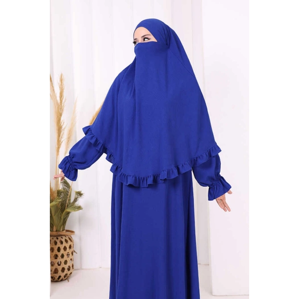 Sufleli Namaz Elbisesi 6034 Saks