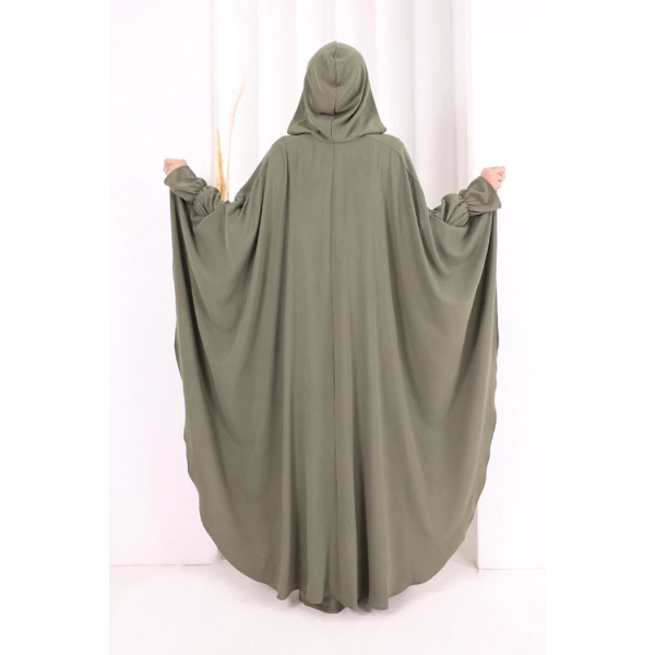 Tunik, Pantolon ve Abaya Üçlü Takım 8663 Haki